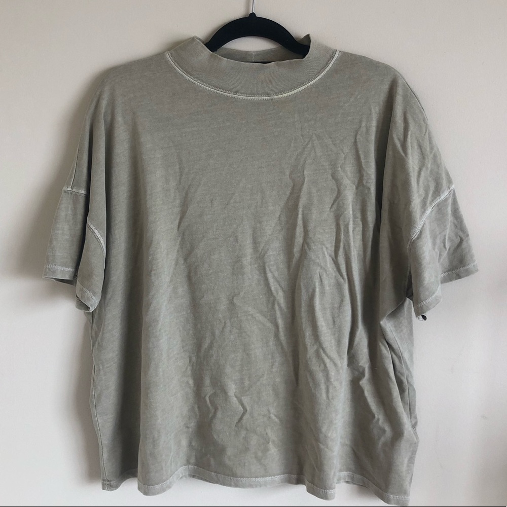 Free People Tan Tshirt